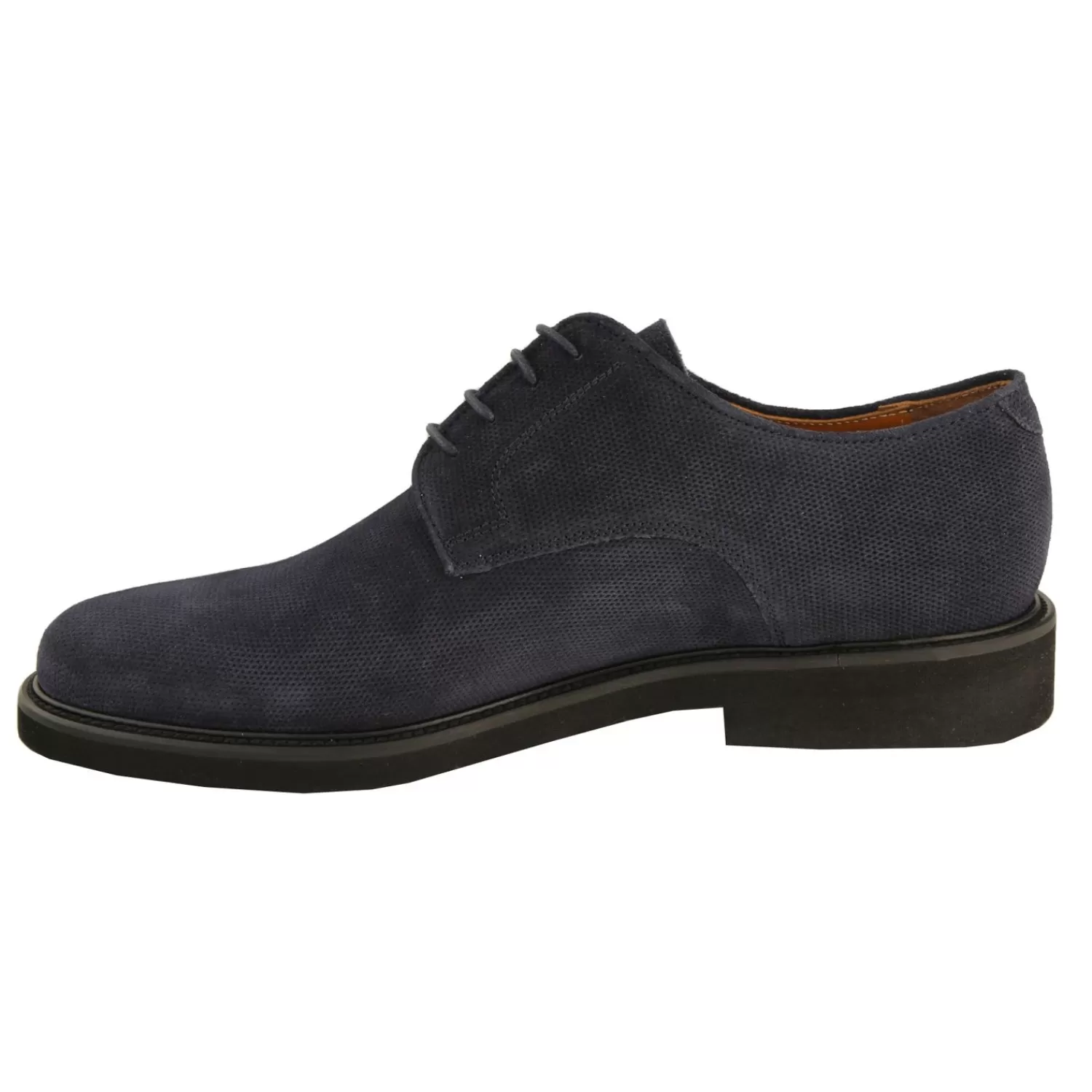 Imperatrice Calzature Derby*Derby In Pelle Di Vitello Scamosciata Con Finta Intrecciatura E Fondo Ultraleggero
