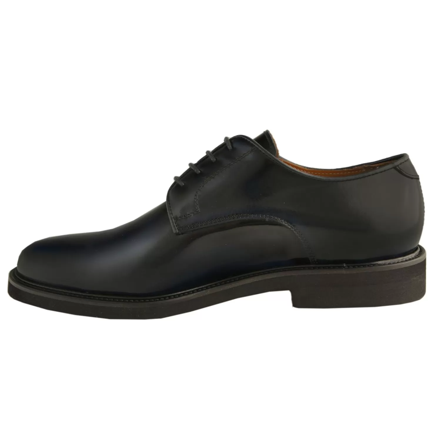Imperatrice Calzature Derby*Derby In Vera Pelle Di Vitello Abrasivata Con Fondo Ultraleggero