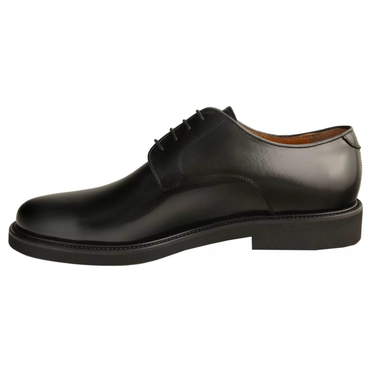 Imperatrice Calzature Derby*Derby In Vera Pelle Di Vitello Abrasivata Con Fondo Ultraleggero