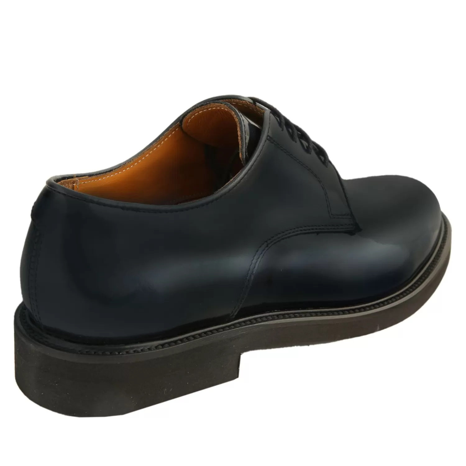 Imperatrice Calzature Derby*Derby In Vera Pelle Di Vitello Abrasivata Con Fondo Ultraleggero