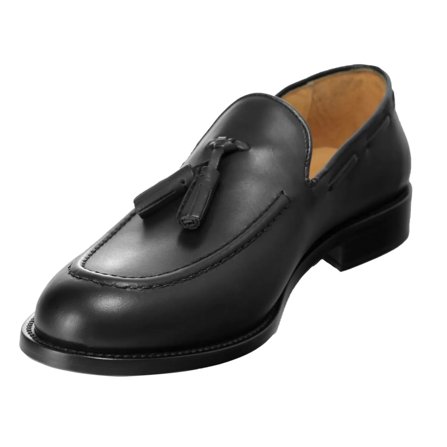 Imperatrice Calzature Mocassini*Mocassino In Pelle Crust Con Frange E Lavorazione Blake Blu
