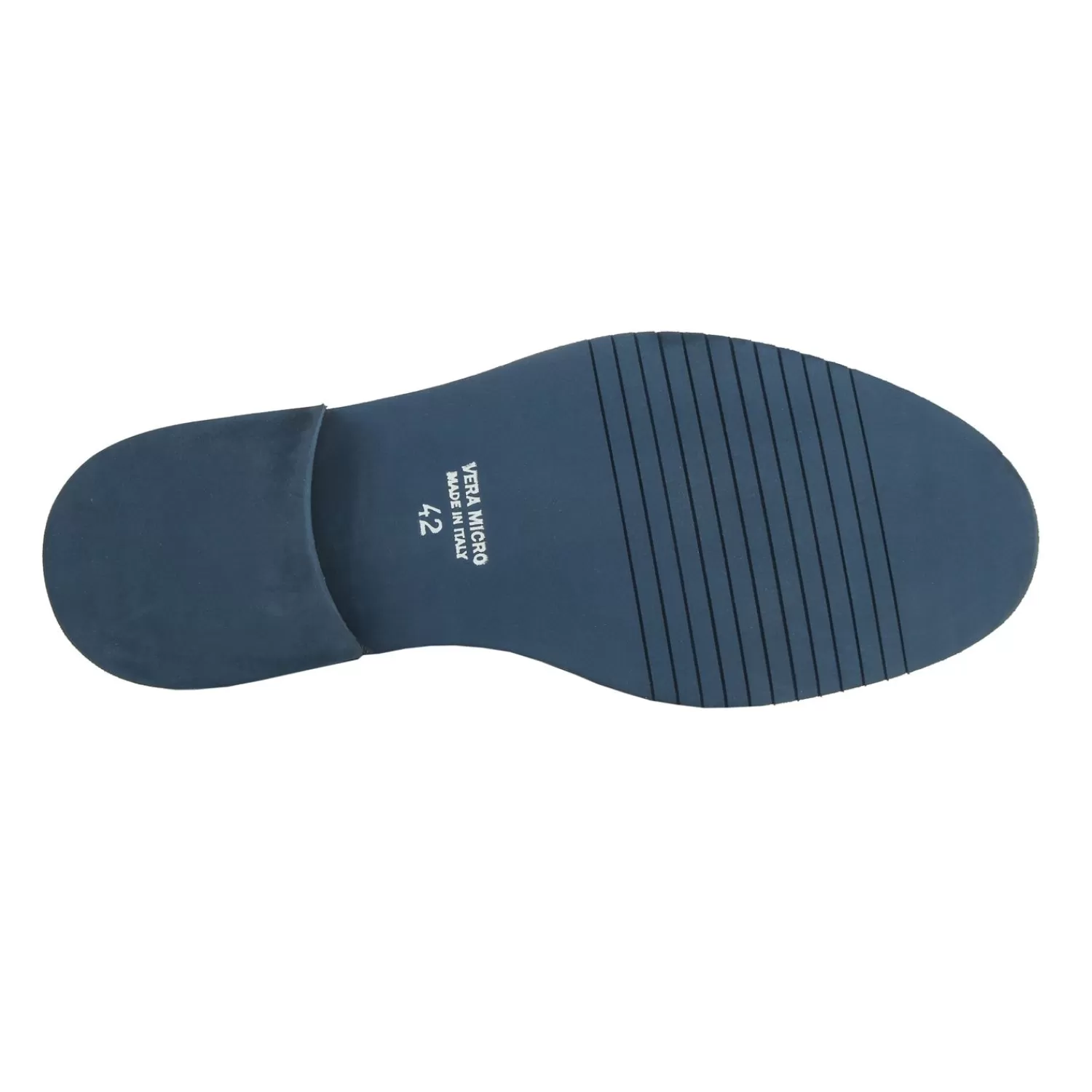 Imperatrice Calzature Mocassini*Mocassino In Pelle Crust Con Suola In Micro Ultra Leggera Blu