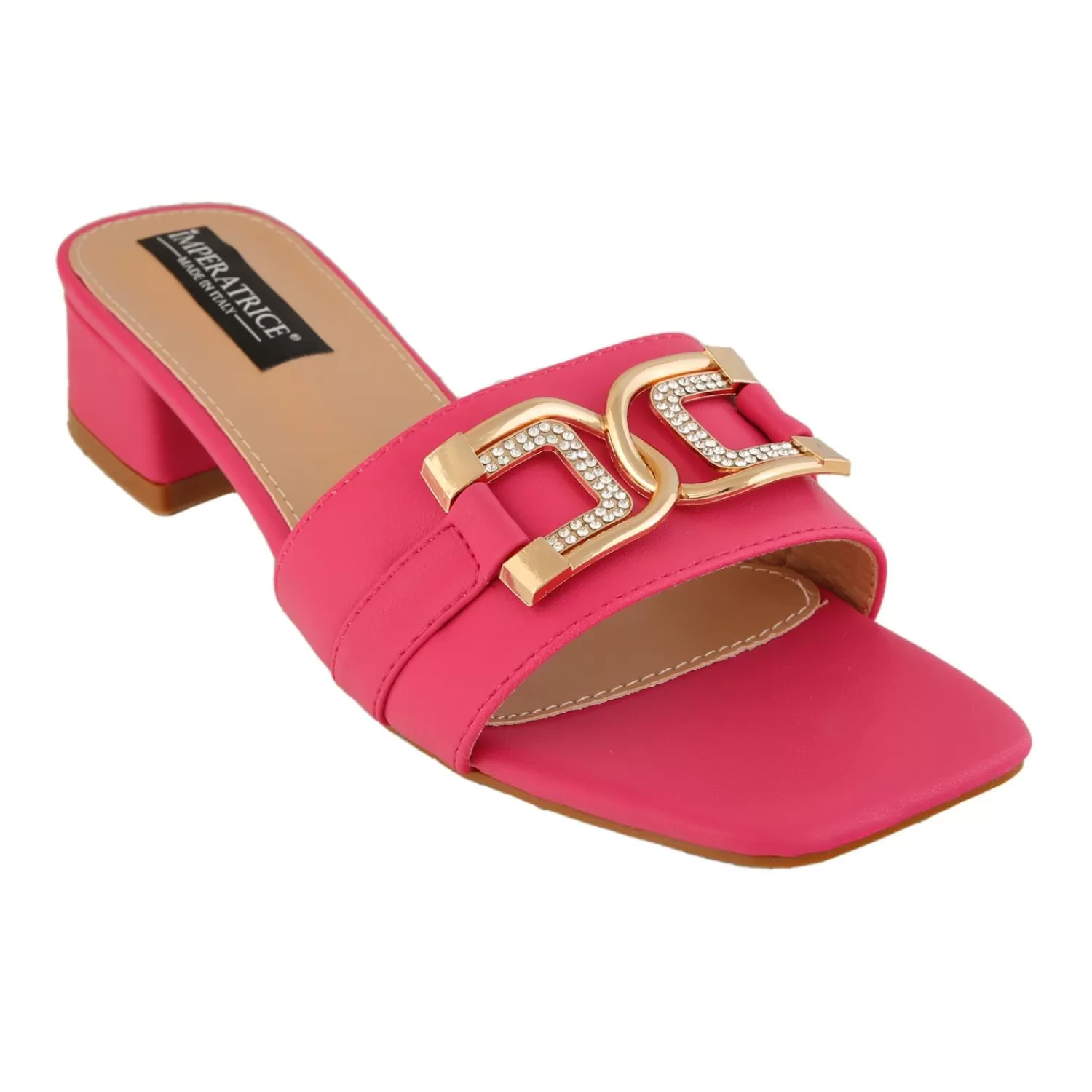 Imperatrice Calzature Sandali Con Tacco E Zeppa*Sandali Bassi Con Tacco Comodo E Dettaglio Catena
