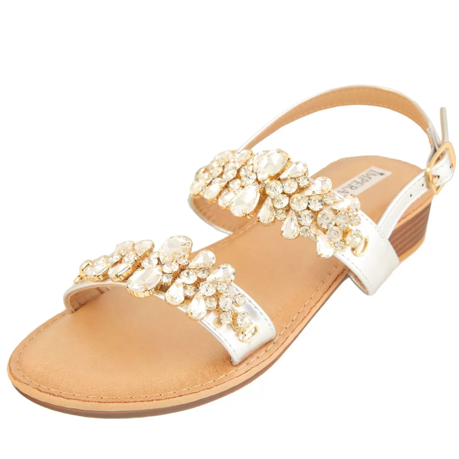 Imperatrice Calzature Sandali Bassi*Sandali Con Dettagli Gioiello