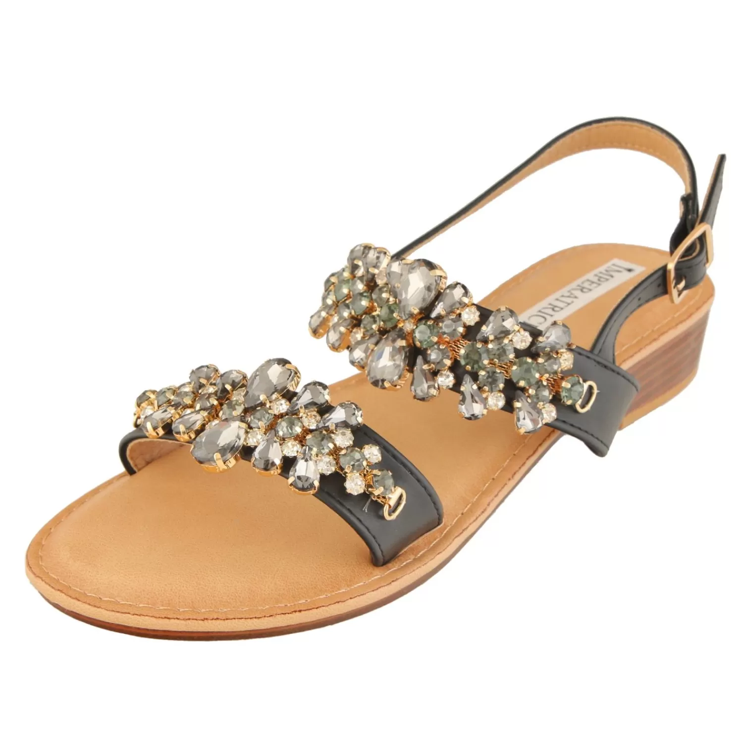 Imperatrice Calzature Sandali Bassi*Sandali Con Dettagli Gioiello