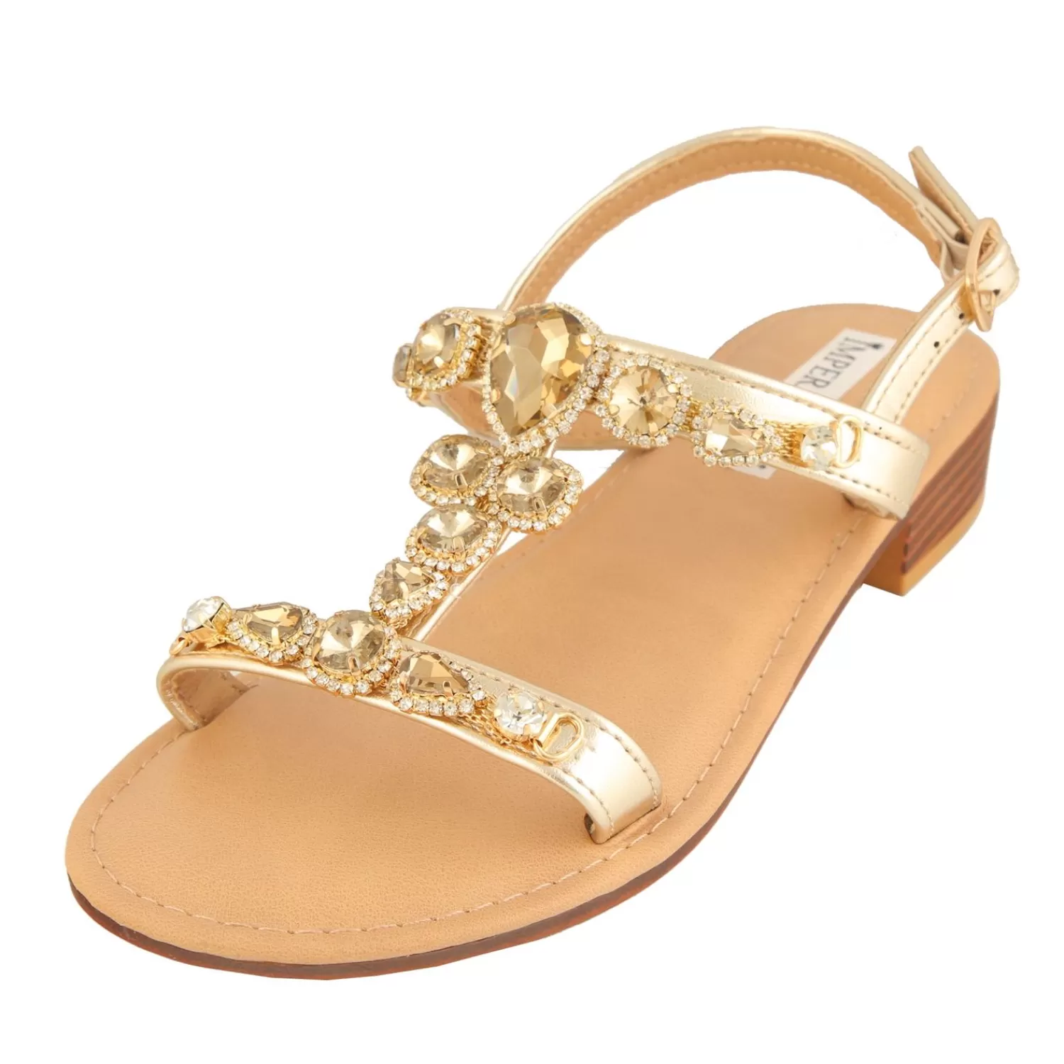 Imperatrice Calzature Sandali Bassi*Sandali Con Dettagli Gioiello