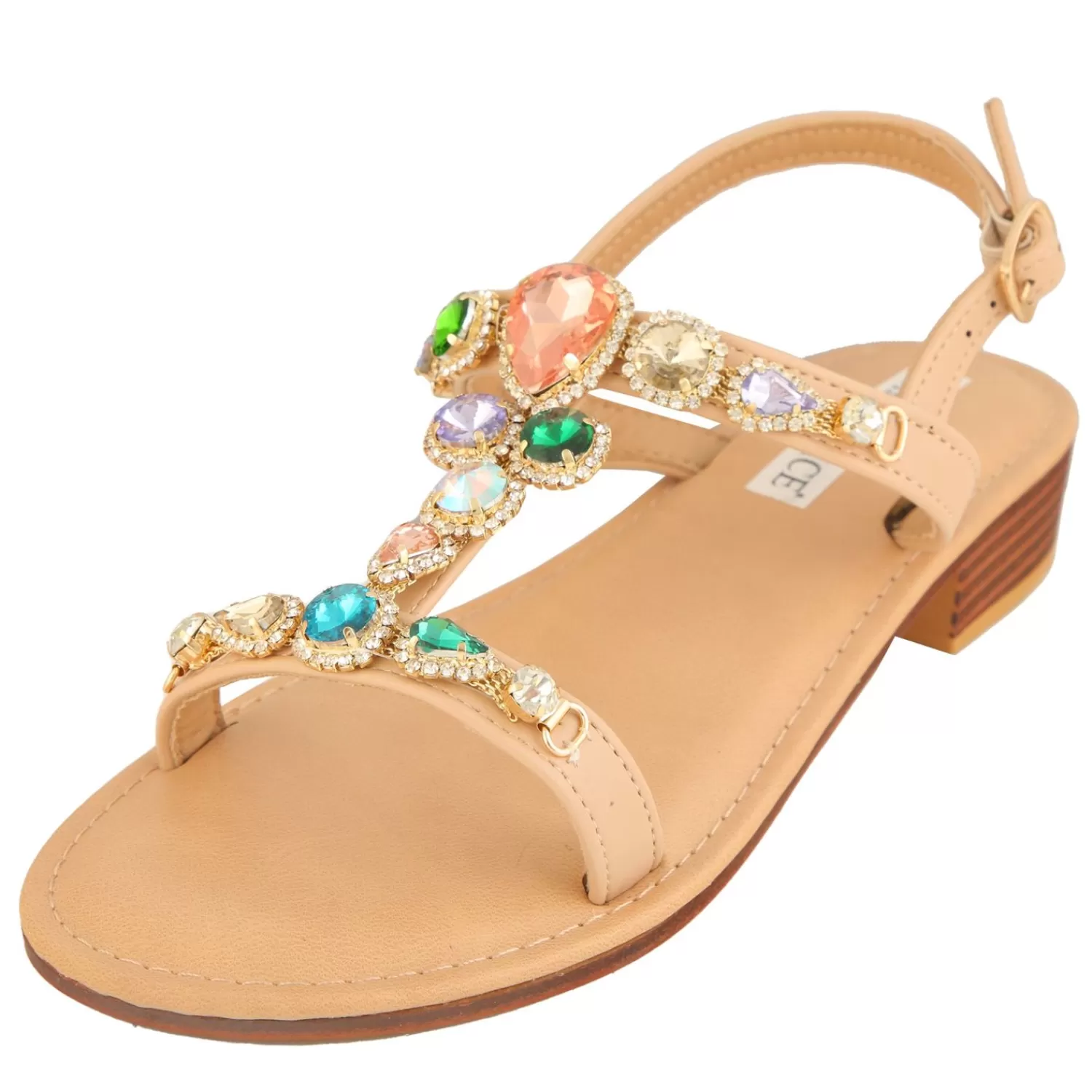 Imperatrice Calzature Sandali Bassi*Sandali Con Dettagli Gioiello