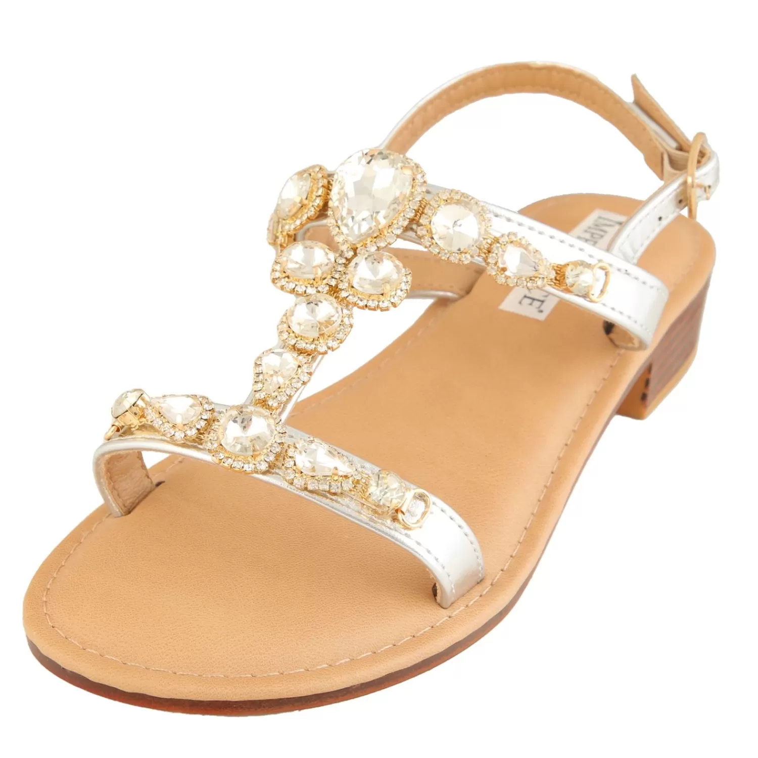 Imperatrice Calzature Sandali Bassi*Sandali Con Dettagli Gioiello