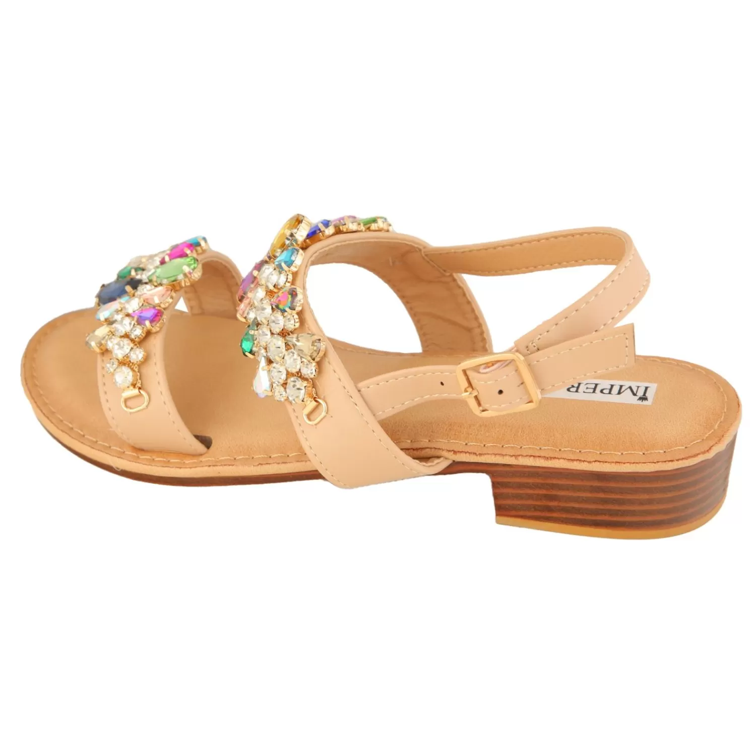 Imperatrice Calzature Sandali Bassi*Sandali Con Dettagli Gioiello