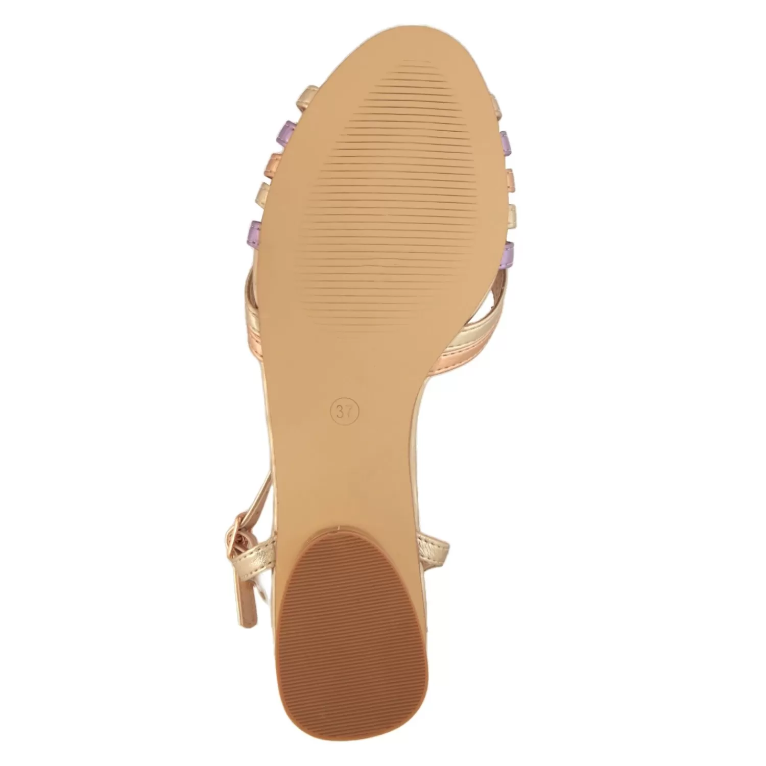 Imperatrice Calzature Sandali Bassi*Sandali Con Fasce Intrecciate Multicolore