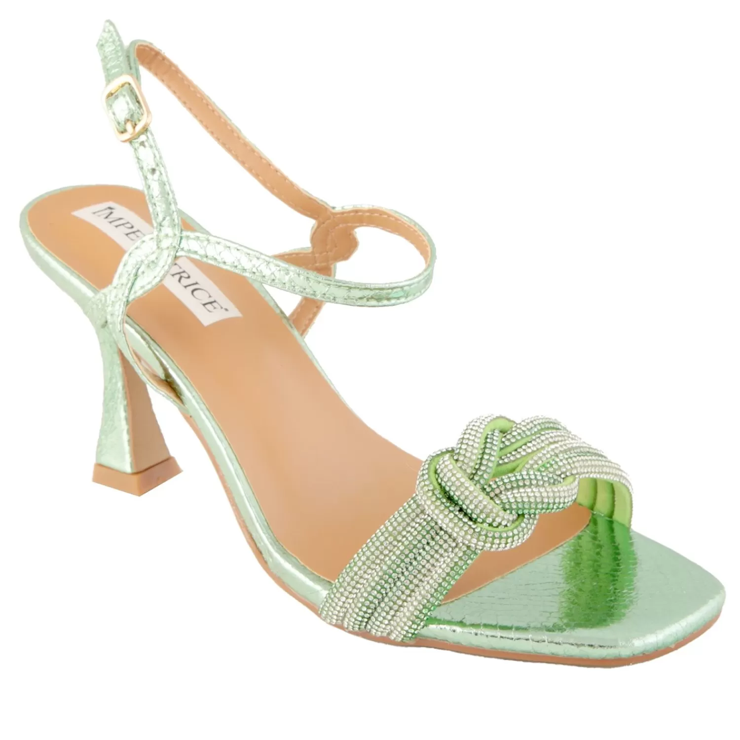 Imperatrice Calzature Sandali Con Tacco E Zeppa*Sandali Con Strass Multicolore E Tacco Alto A Rocchetto
