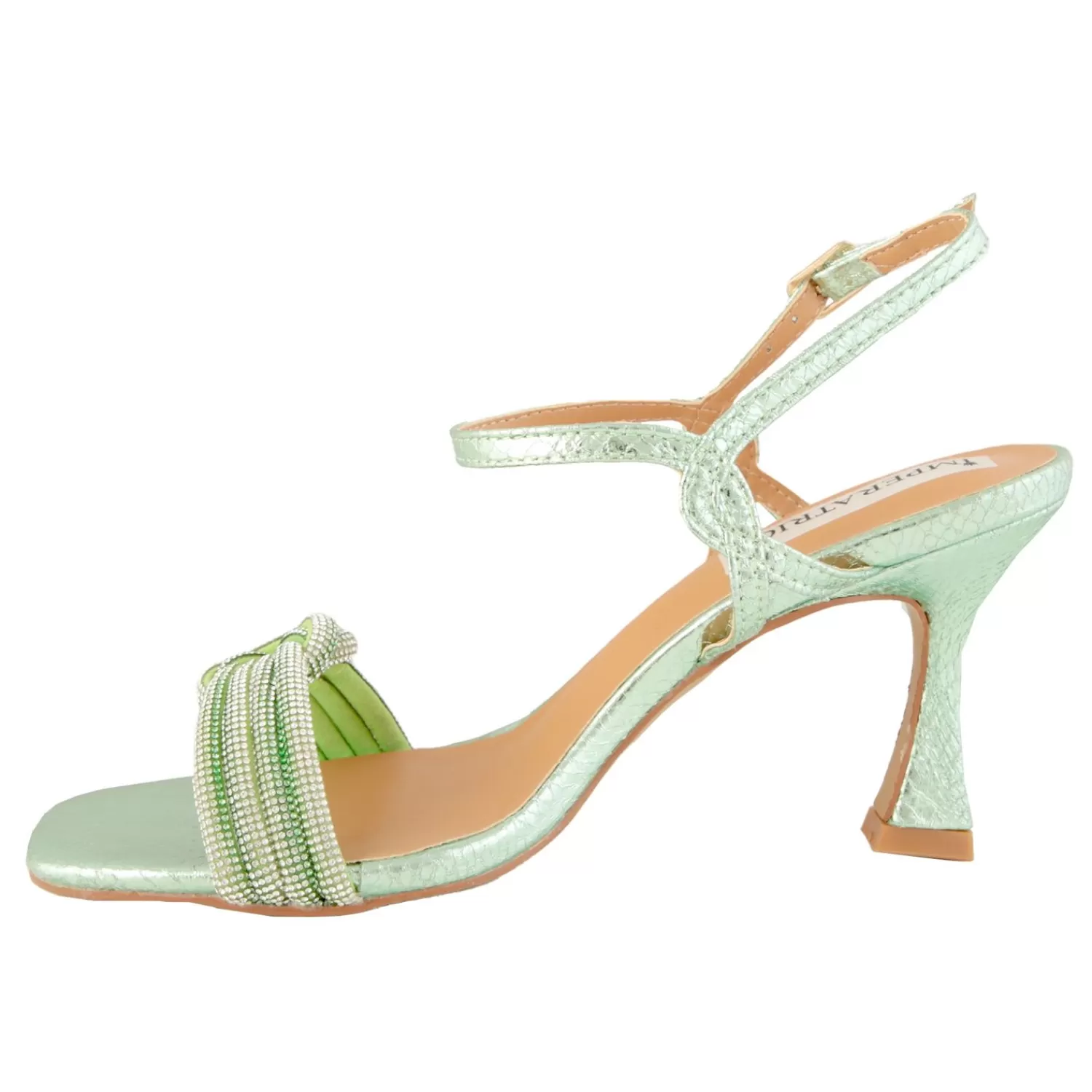 Imperatrice Calzature Sandali Con Tacco E Zeppa*Sandali Con Strass Multicolore E Tacco Alto A Rocchetto