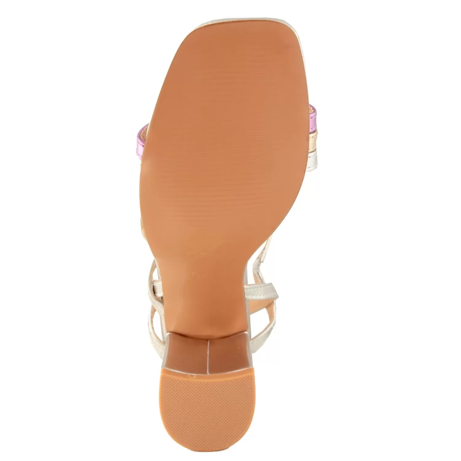 Imperatrice Calzature Sandali Con Tacco E Zeppa*Sandali Con Tacco Alto Quadrato E Fasce Multicolore