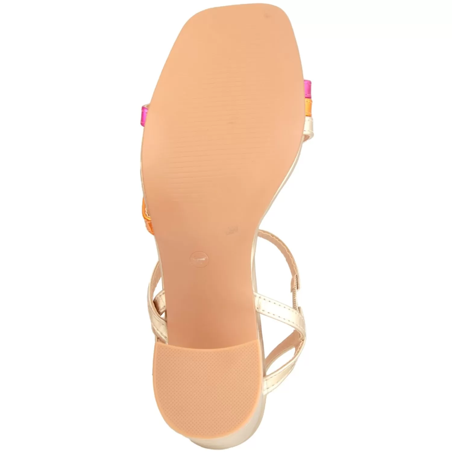 Imperatrice Calzature Sandali Con Tacco E Zeppa*Sandali Con Tacco Alto Quadrato E Fasce Multicolore