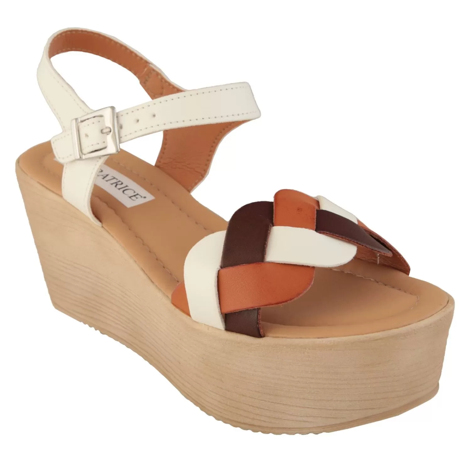 Imperatrice Calzature Sandali Con Tacco E Zeppa*Sandali Con Zeppa Ultraleggera E Fascia Intrecciata Multicolore