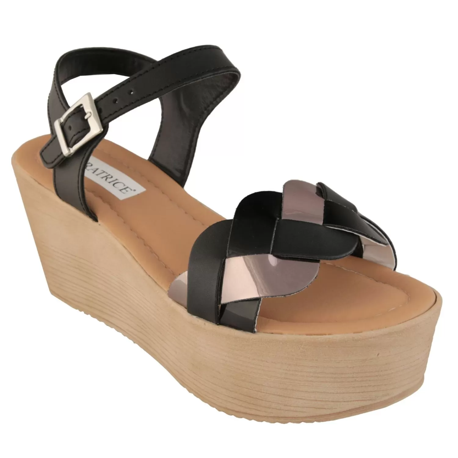 Imperatrice Calzature Sandali Con Tacco E Zeppa*Sandali Con Zeppa Ultraleggera E Fascia Intrecciata Multicolore