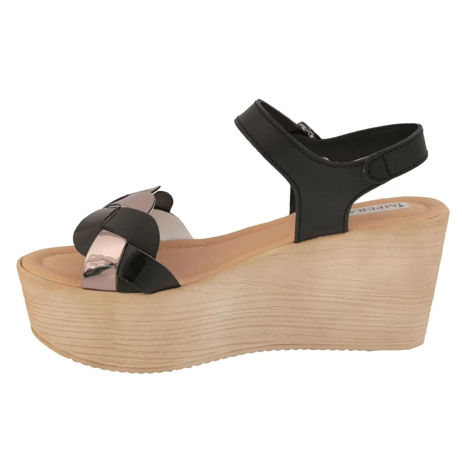 Imperatrice Calzature Sandali Con Tacco E Zeppa*Sandali Con Zeppa Ultraleggera E Fascia Intrecciata Multicolore