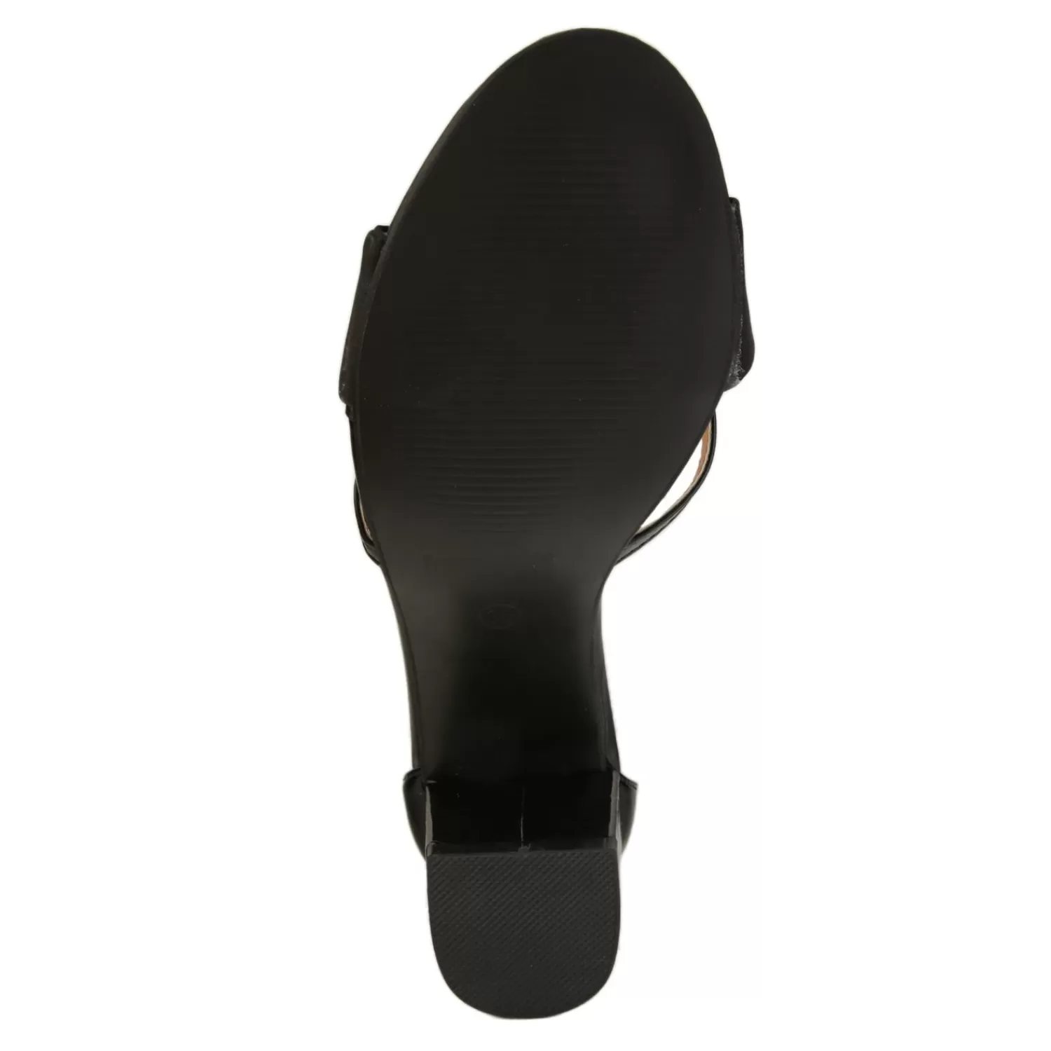 Imperatrice Calzature Sandali Con Tacco E Zeppa*Sandali In Vernice Con Tacco Comodo E Fascia In Simil Raso