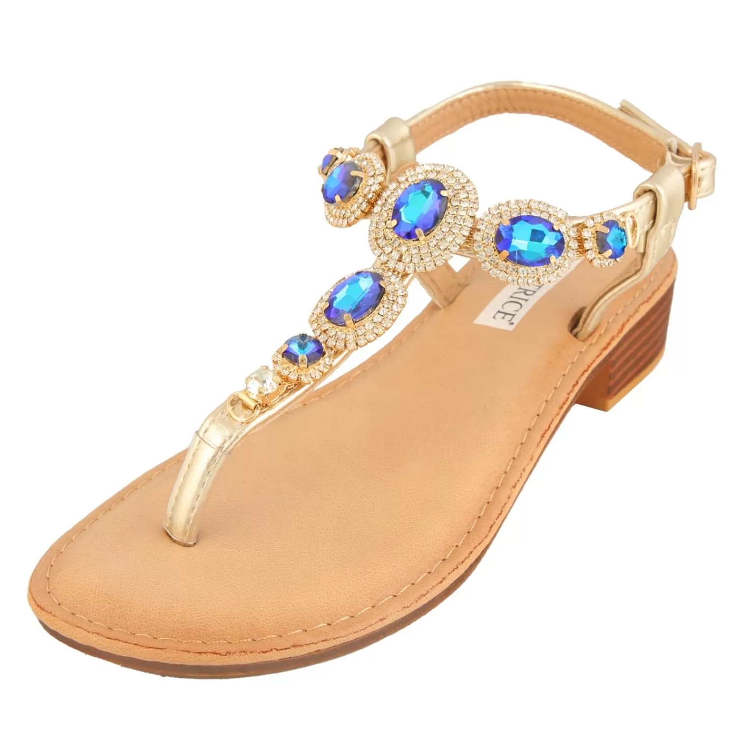 Imperatrice Calzature Sandali Bassi*Sandali Infradito Con Dettagli Gioiello