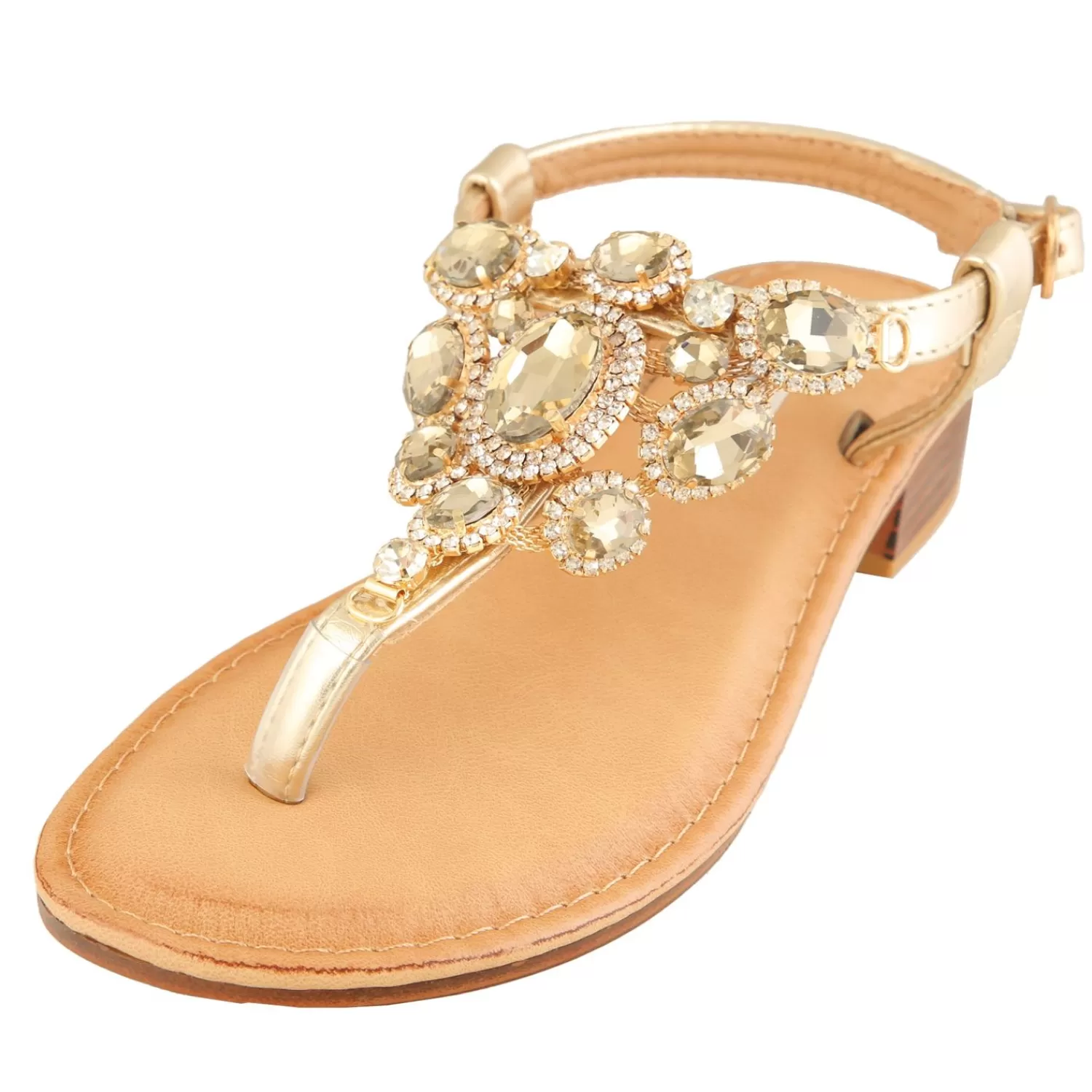 Imperatrice Calzature Sandali Bassi*Sandali Infradito Con Dettagli Gioiello
