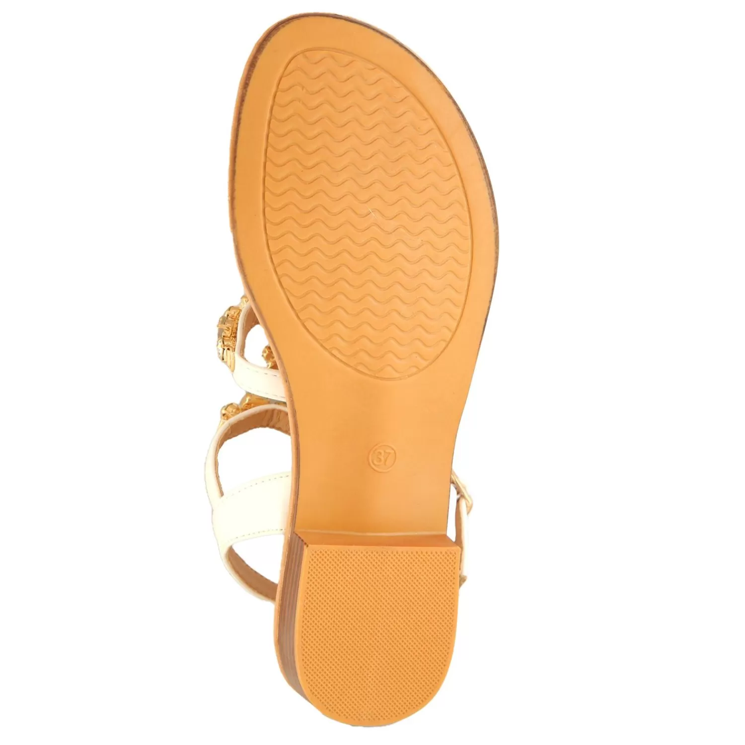Imperatrice Calzature Sandali Bassi*Sandali Infradito Con Dettagli Gioiello