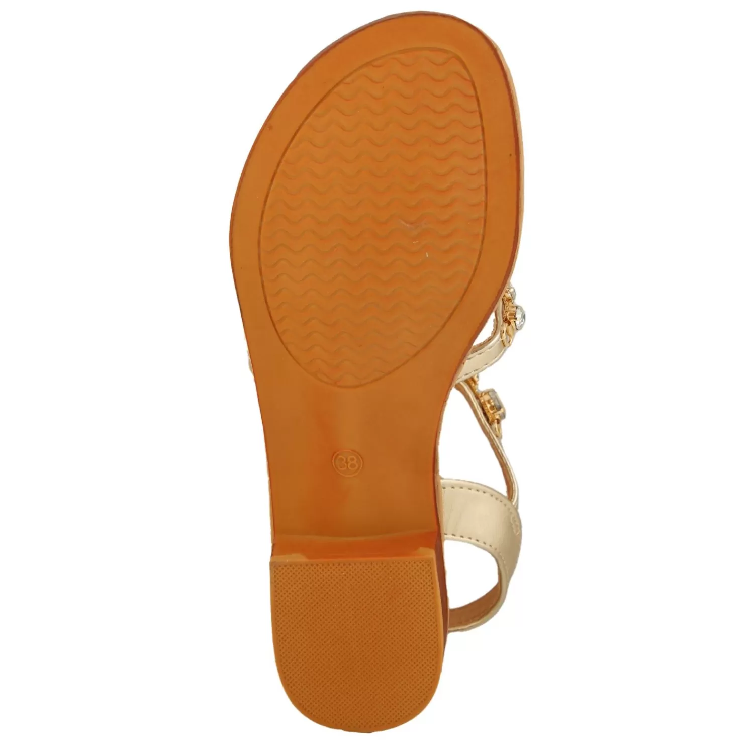 Imperatrice Calzature Sandali Bassi*Sandali Infradito Con Dettaglio Gioiello