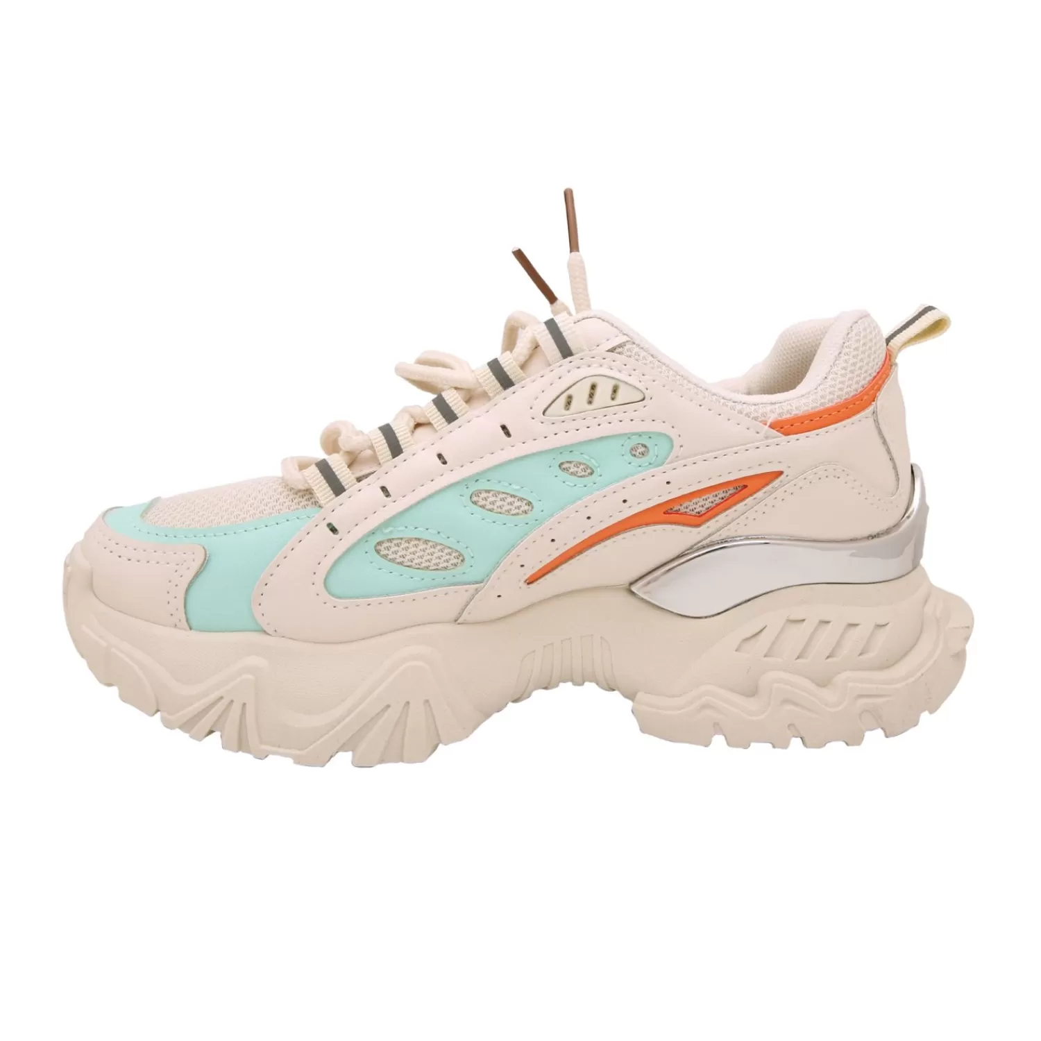 Imperatrice Calzature Sneakers*Sneakers Stringate Multicolore Con Suola Carrarmato