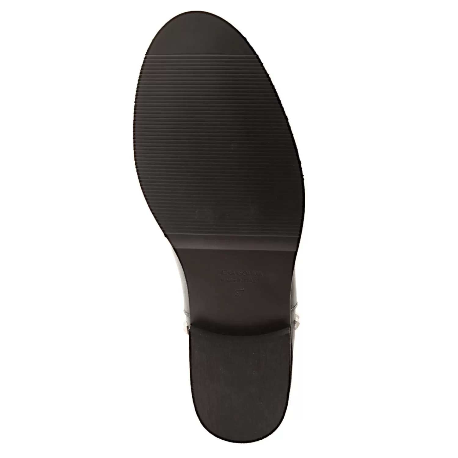 Imperatrice Calzature Stivali*Stivale In Pelle Di Vitello Con Zeppa Interna E Borchie