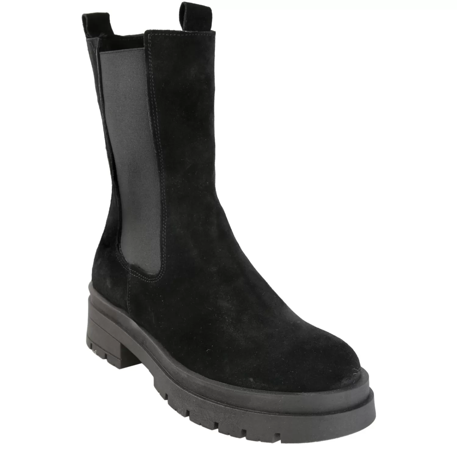 Imperatrice Calzature Stivaletti*Stivaletti In Pelle Di Vitello Scamosciata Con Fasce Elastiche Laterali