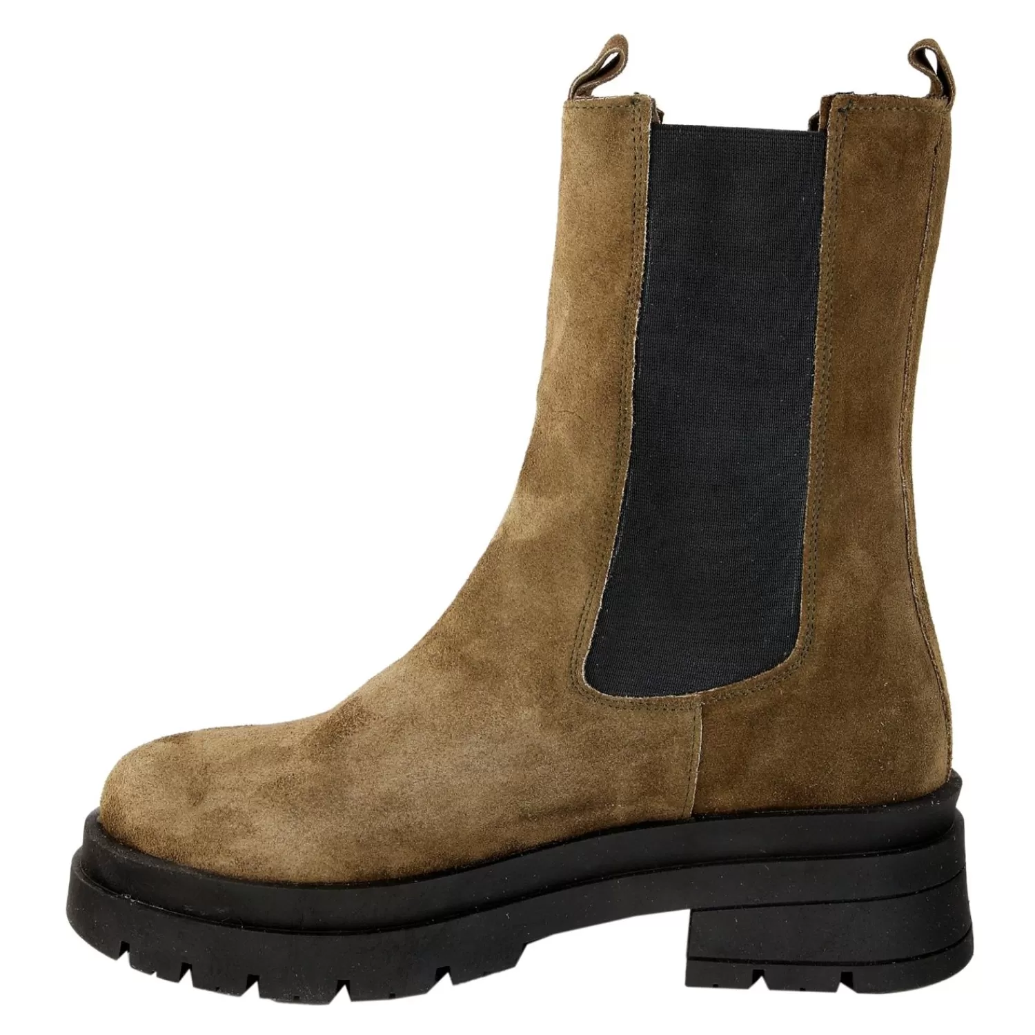 Imperatrice Calzature Stivaletti*Stivaletti In Pelle Di Vitello Scamosciata Con Fasce Elastiche Laterali