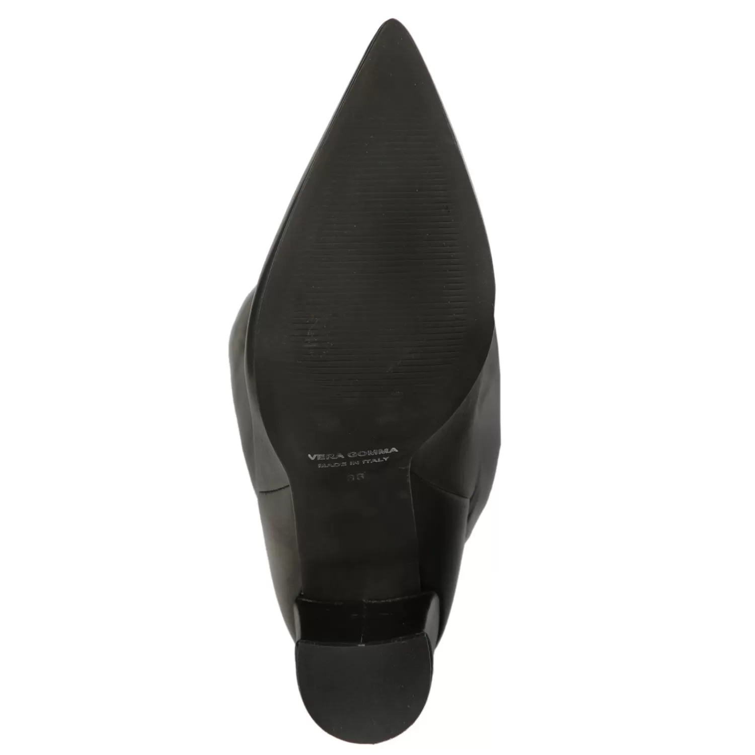 Imperatrice Calzature Stivali*Stivali In Vera Pelle Di Vitello Con Tacco Alto Quadrato